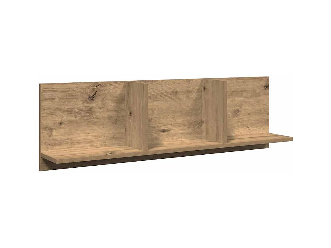 Wandschrank 100x16,5x30 cm Artisan-Eiche Holzwerkstoff