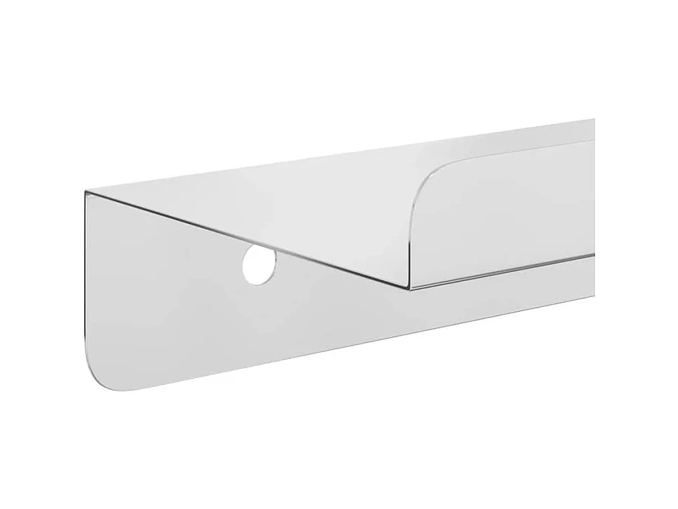 Wandschappen 3 st roestvrijstaal zilverkleurig