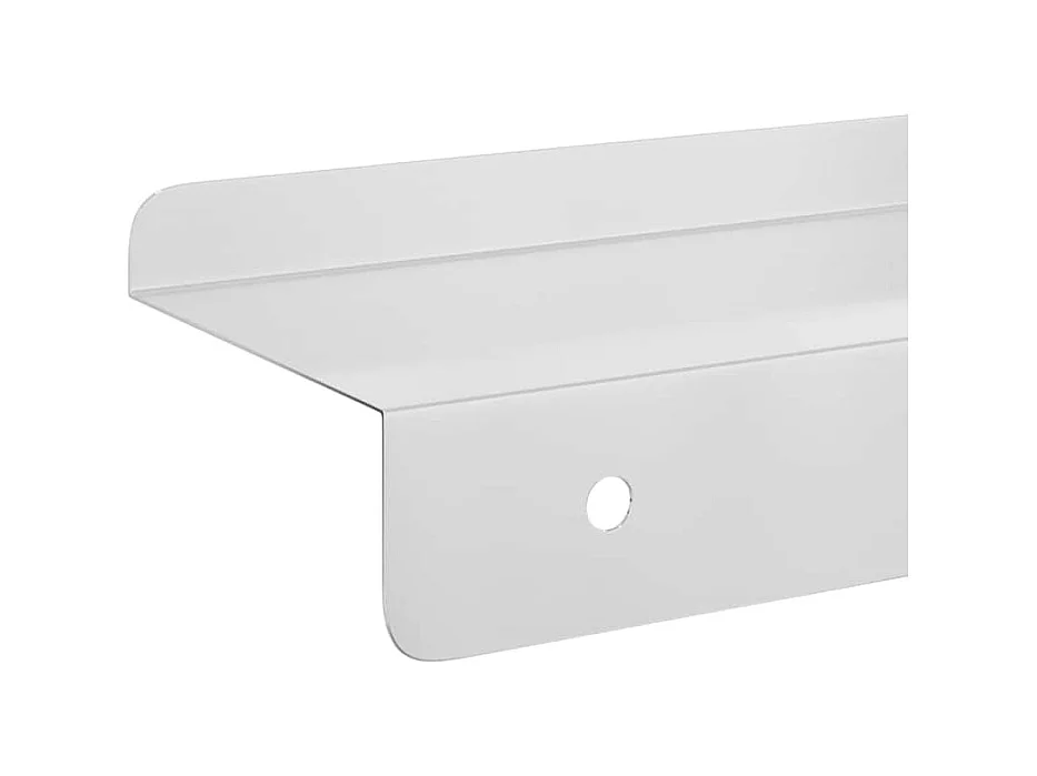 Wandschappen 3 st roestvrijstaal zilverkleurig