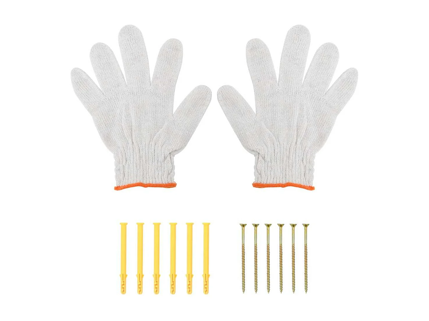 Étagères murales 3 pcs argenté acier inoxydable