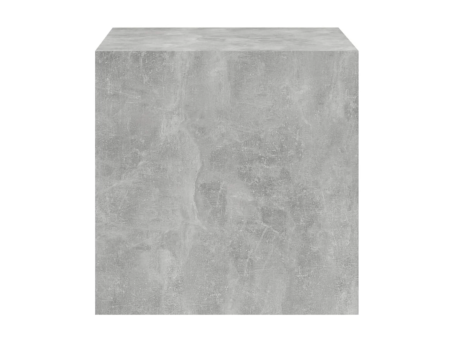 Armoire murale Gris béton 37x37x37 cm Bois d’ingénierie
