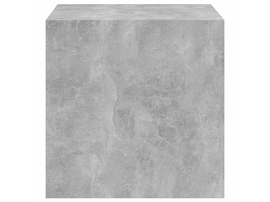 Armoire murale Gris béton 37x37x37 cm Bois d’ingénierie