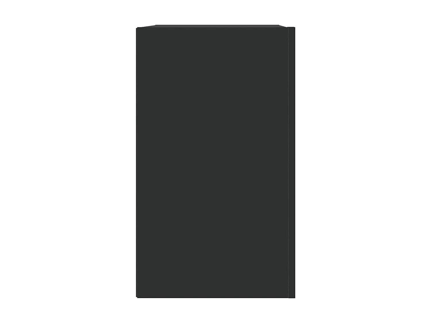 Armoire murale noir 75x35x60 cm bois d'ingénierie