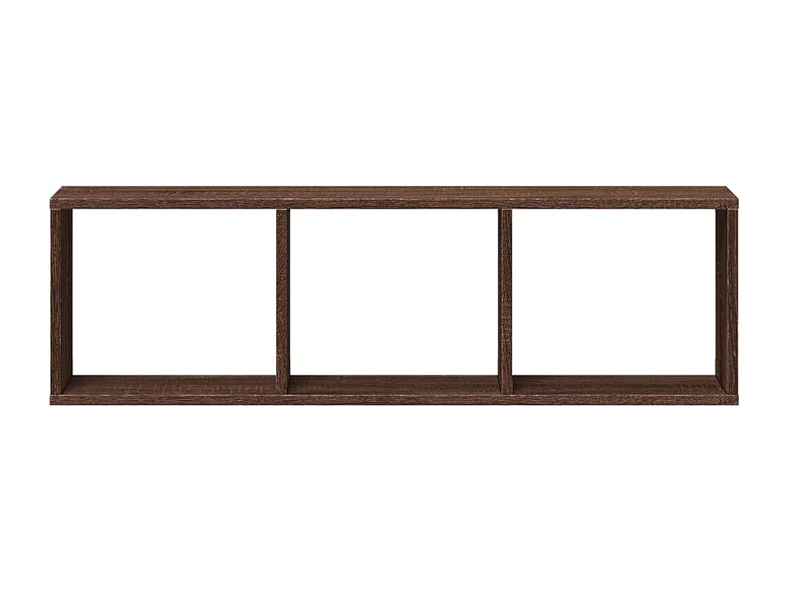 Armoire murale 100x16x30 cm chêne marron bois d'ingénierie