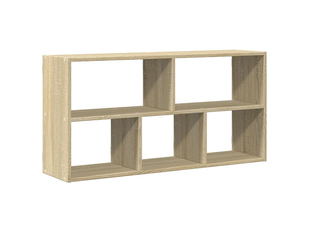 Wandregal Sonoma-Eiche 100x25x50 cm Holzwerkstoff