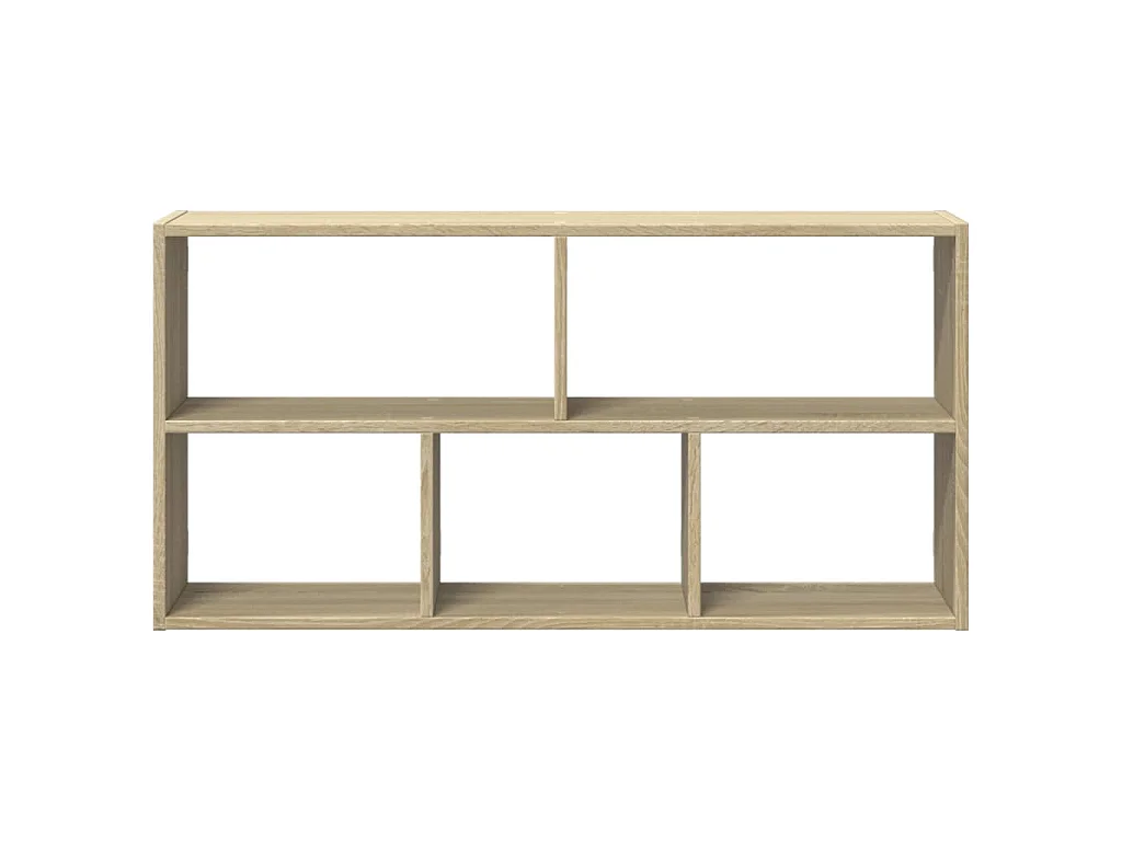 Wandregal Sonoma-Eiche 100x25x50 cm Holzwerkstoff
