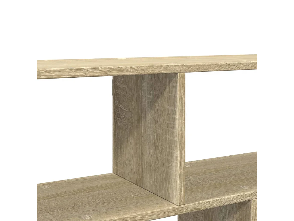 Wandregal Sonoma-Eiche 100x25x50 cm Holzwerkstoff
