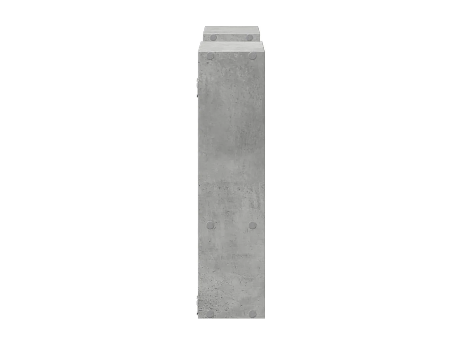 Étagère murale gris béton 99x15x60 cm bois d'ingénierie