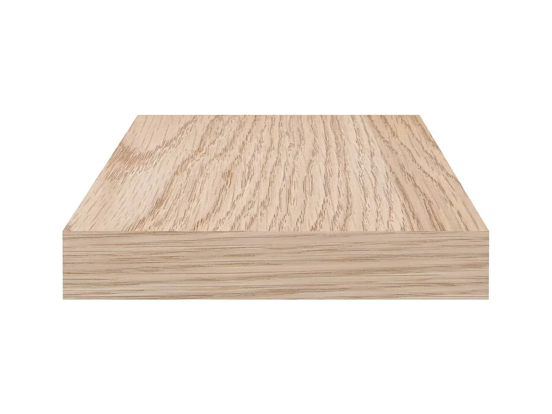 Étagères flottantes 2 pcs 80x23,5x4 cm bois d'ingénierie