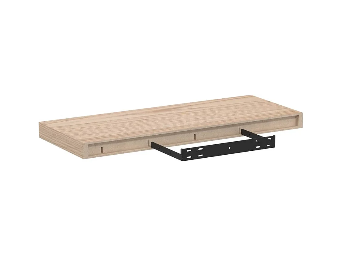 Étagères flottantes 4 pcs 60x23,5x4 cm bois d'ingénierie