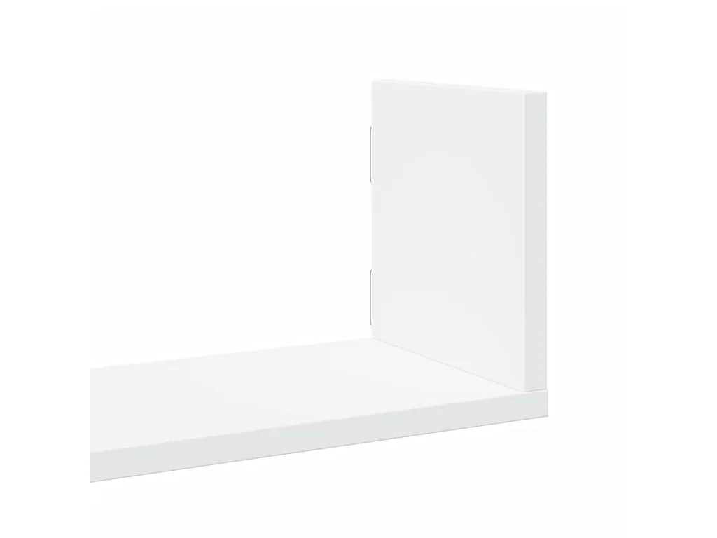 Wandschappen 3 st 58x18x18 cm bewerkt hout wit