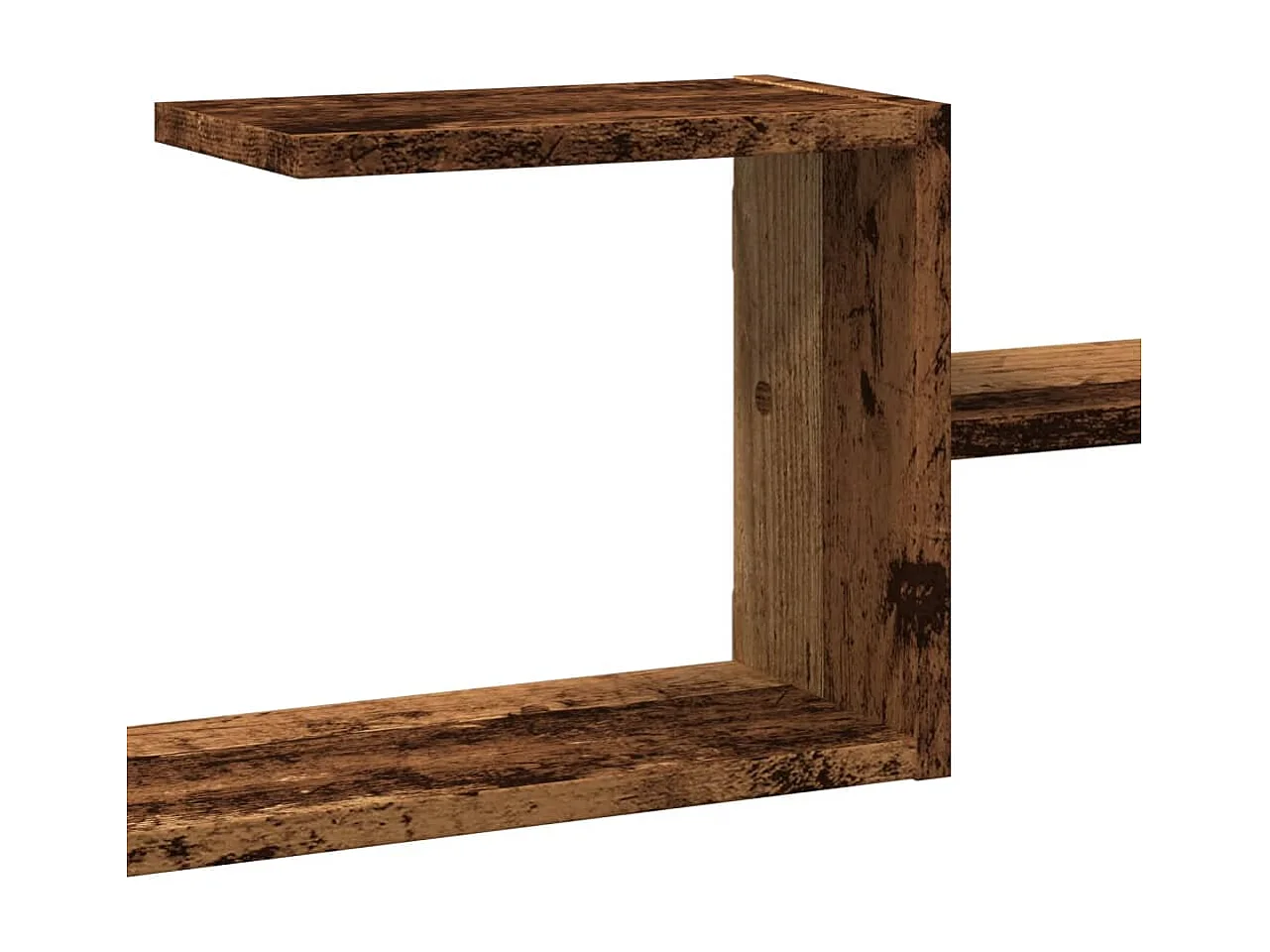 Wandregal Altholz-Optik 104x15x49 cm Holzwerkstoff