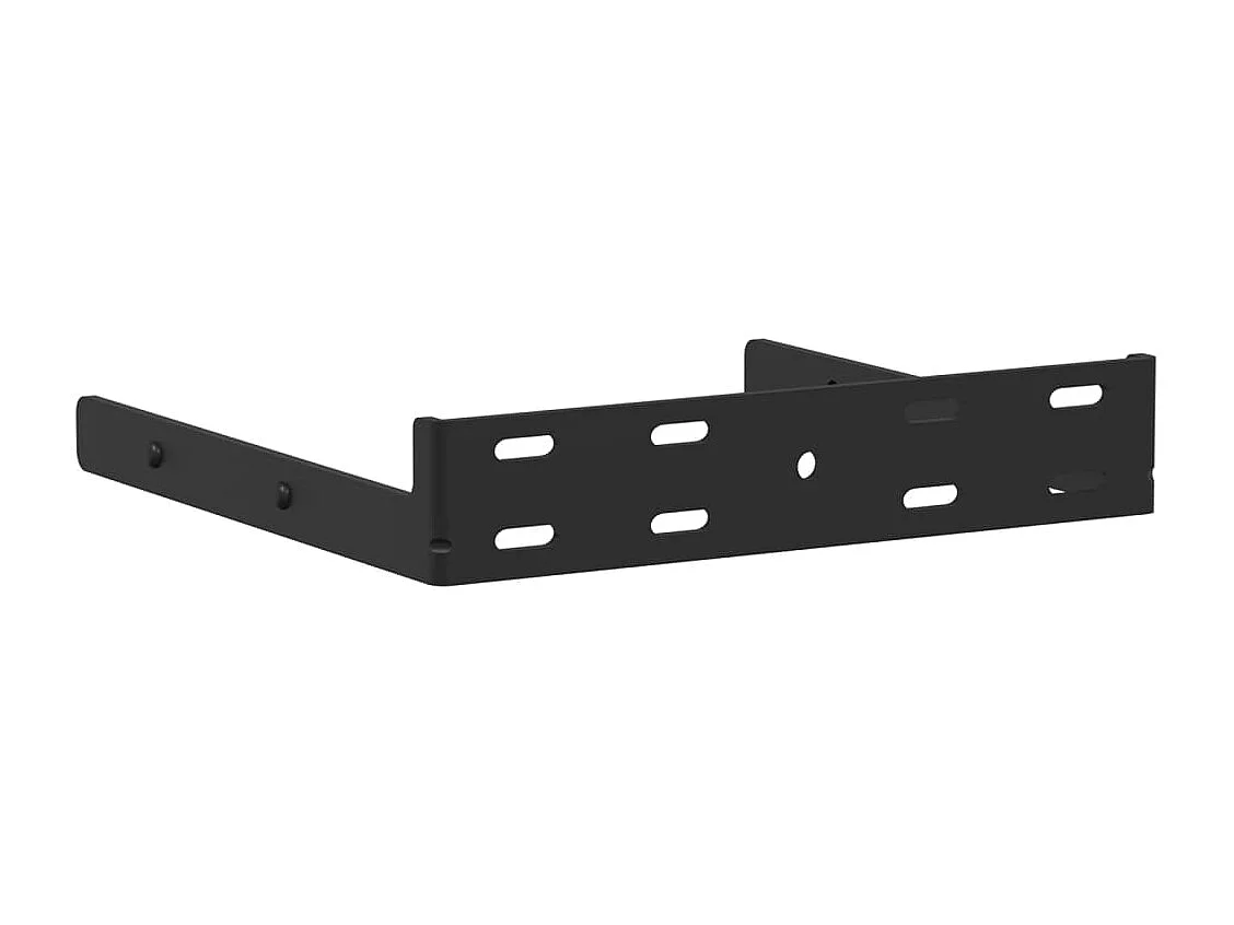 Wandschapppen 2 st 23x23,5x4 cm bewerkt hout