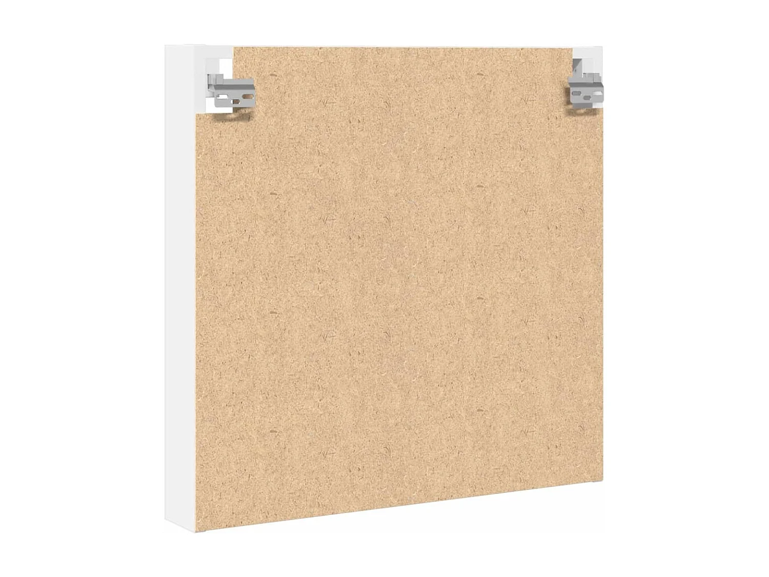 Armoire à vitrine blanc 60x8,5x58 cm bois d'ingénierie