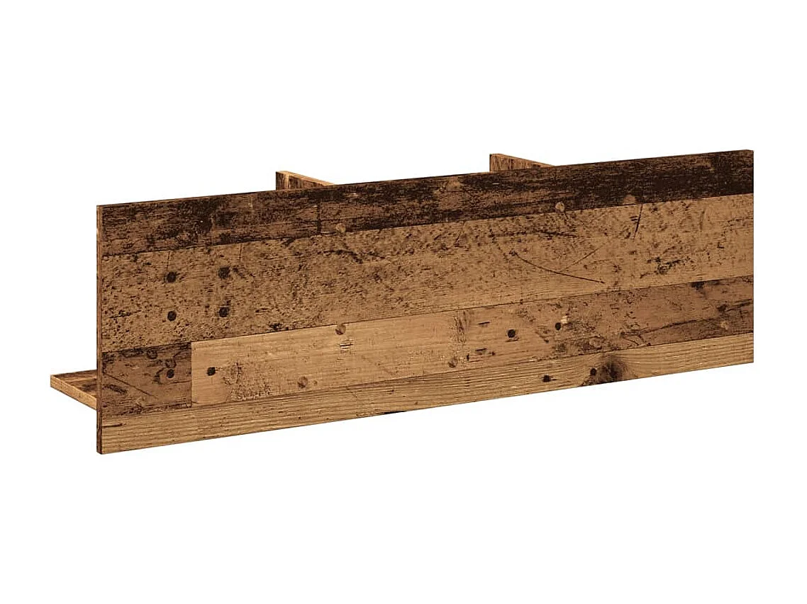 Wandschrank 100x16,5x30 cm Altholz-Optik Holzwerkstoff