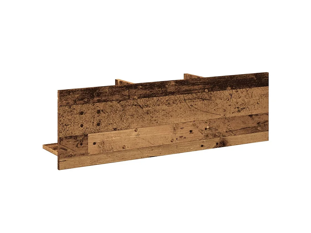 Wandschrank 100x16,5x30 cm Altholz-Optik Holzwerkstoff