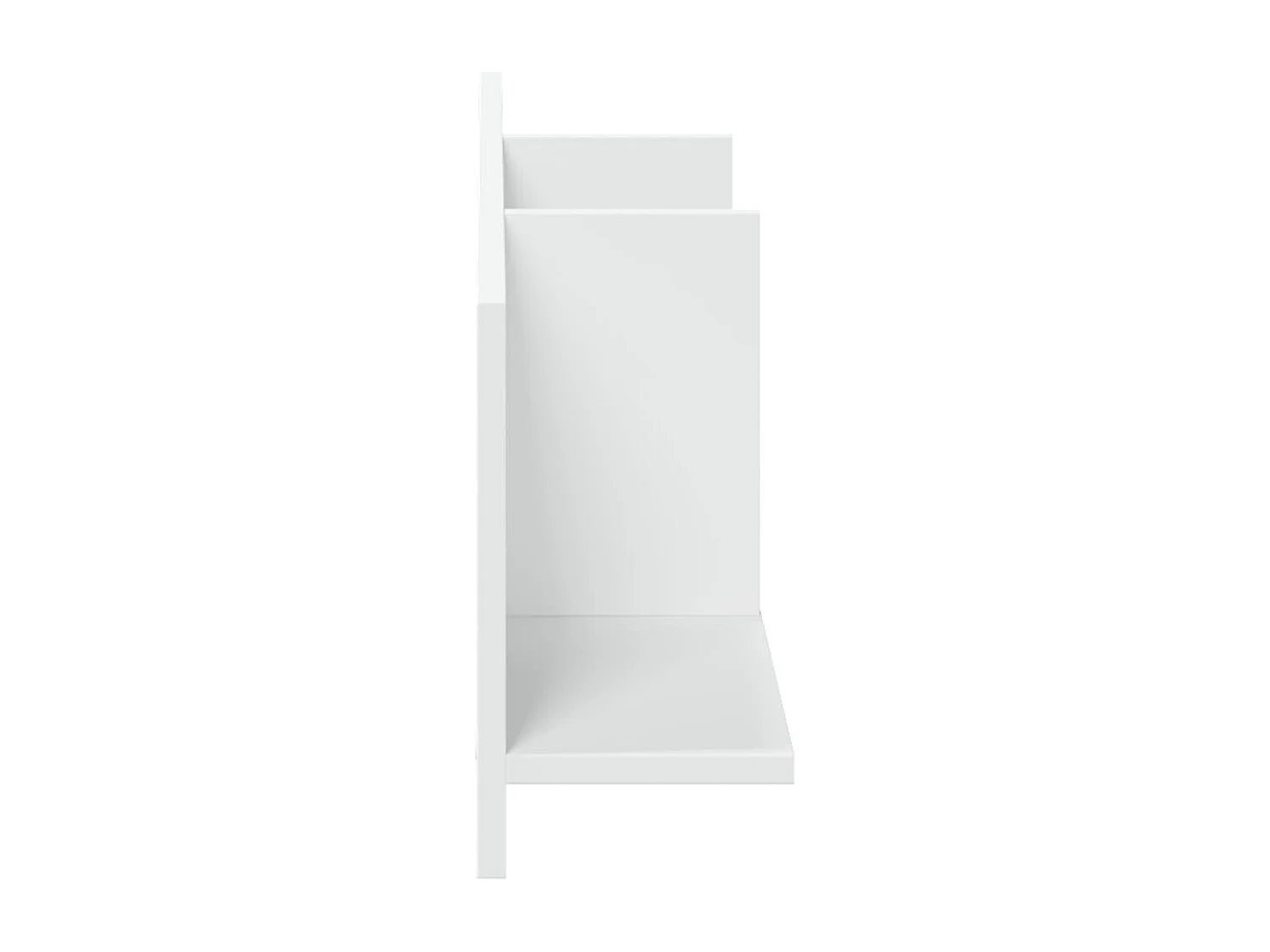 Mobile a Parete 100x16,5x30 cm Bianco in Truciolato