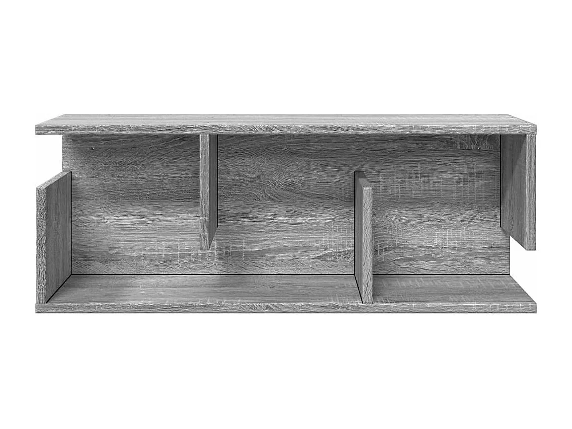 Armoire murale 80x20x30 cm sonoma gris bois d'ingénierie