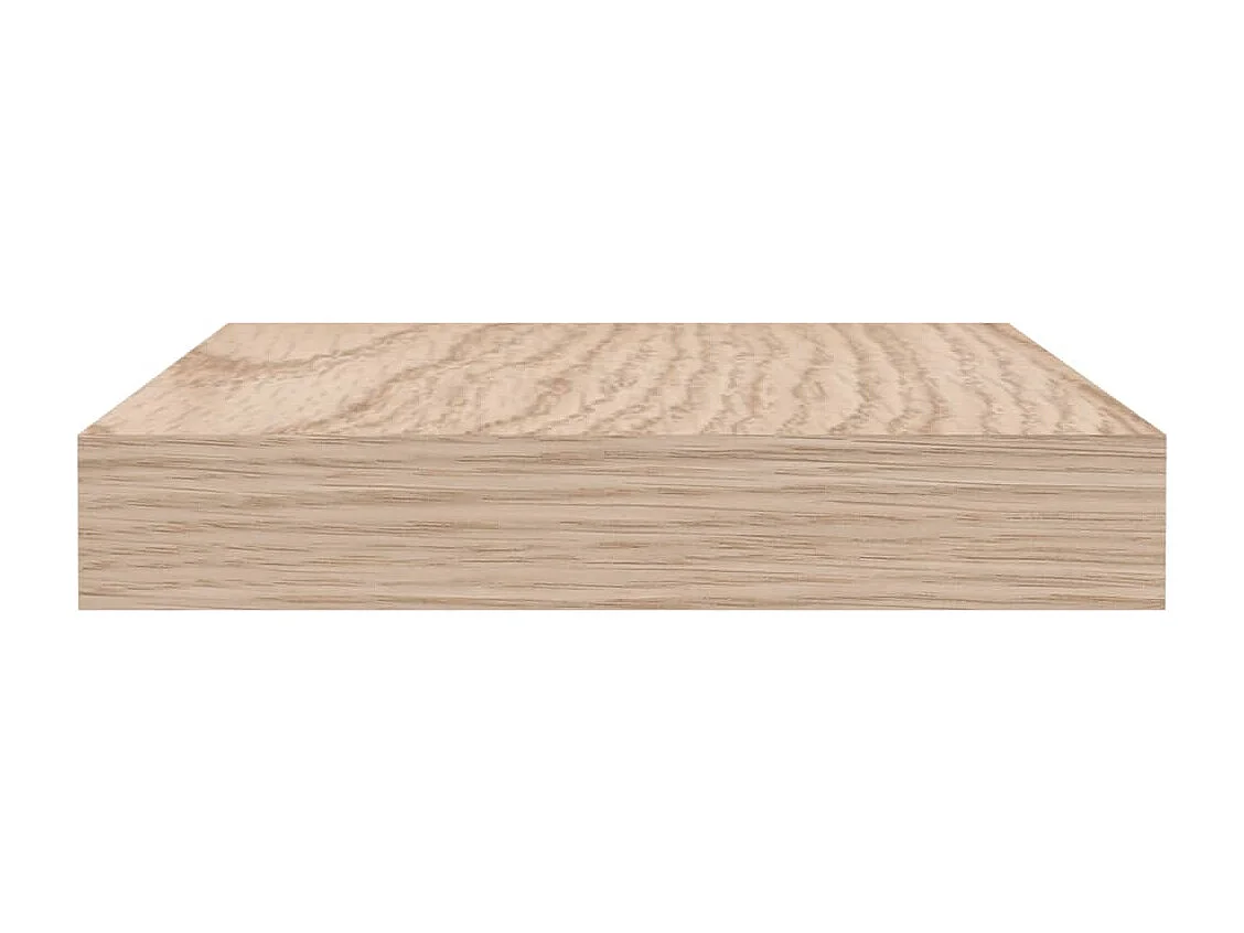 Étagères flottantes 2 pcs 60x23,5x4 cm bois d'ingénierie