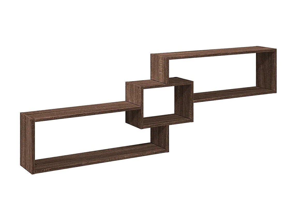 Wandschrank 158x18x53 cm Eichen-Optik Holzwerkstoff