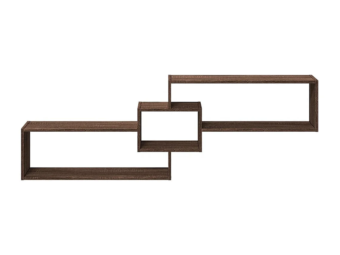 Wandschrank 158x18x53 cm Eichen-Optik Holzwerkstoff