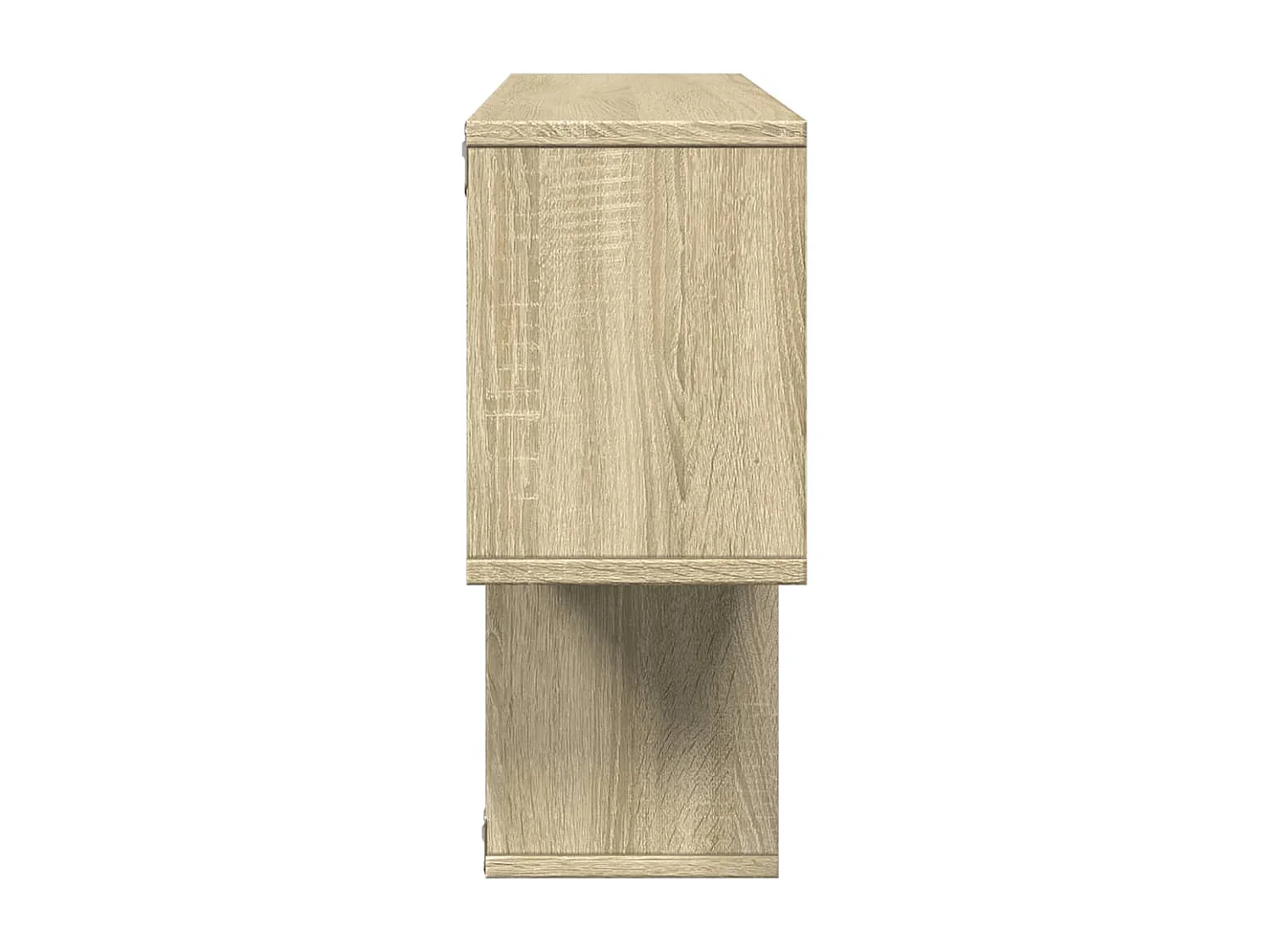Estante de parede 100x20x53 cm deriv. madeira carvalho sonoma