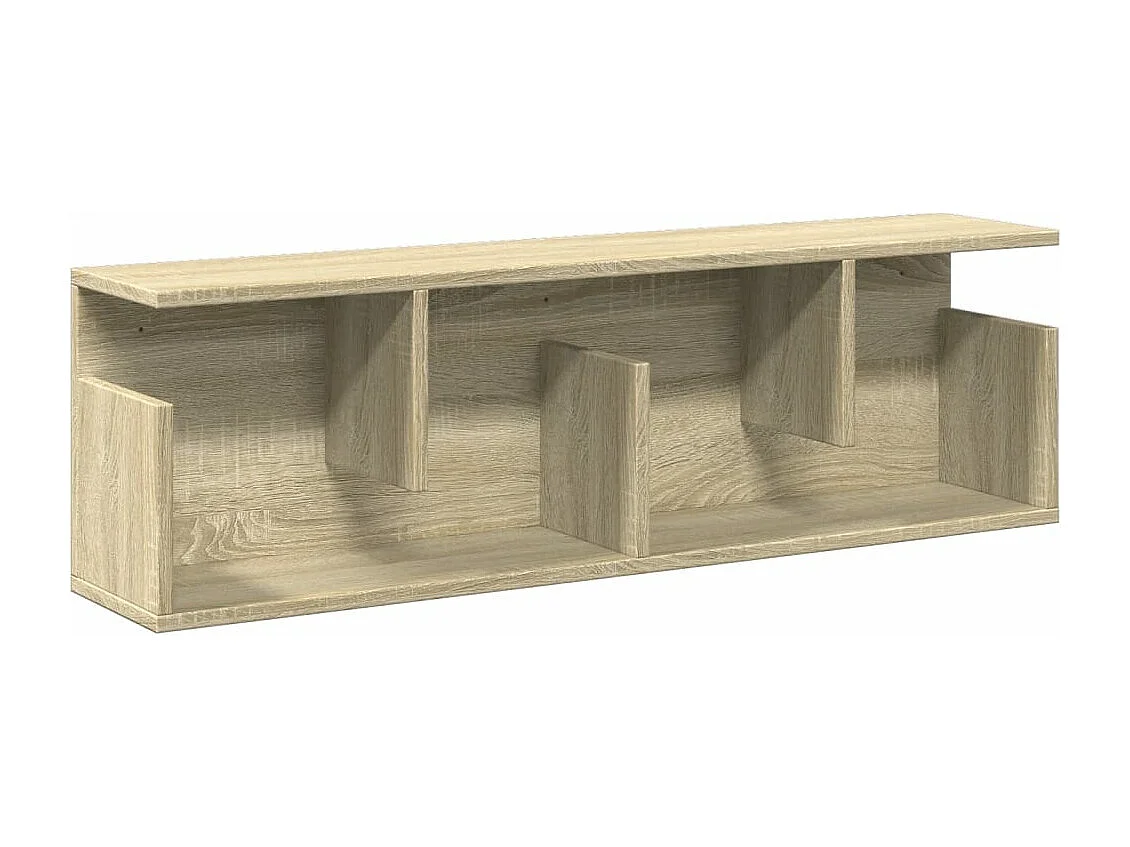 Armoire murale 100x20x30 cm chêne sonoma bois d'ingénierie