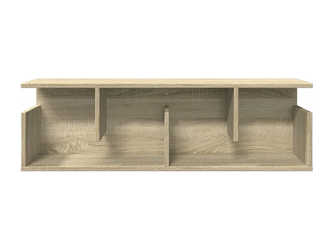 Armoire murale 100x20x30 cm chêne sonoma bois d'ingénierie