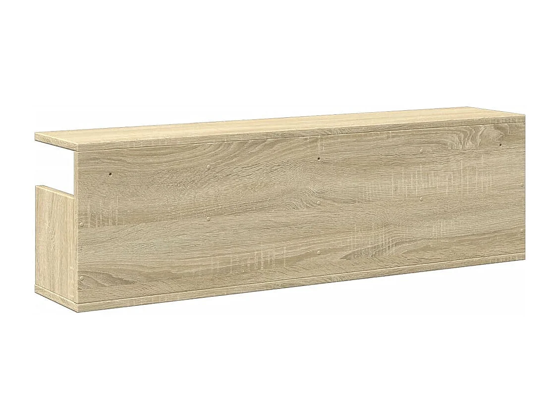 Armoire murale 100x20x30 cm chêne sonoma bois d'ingénierie