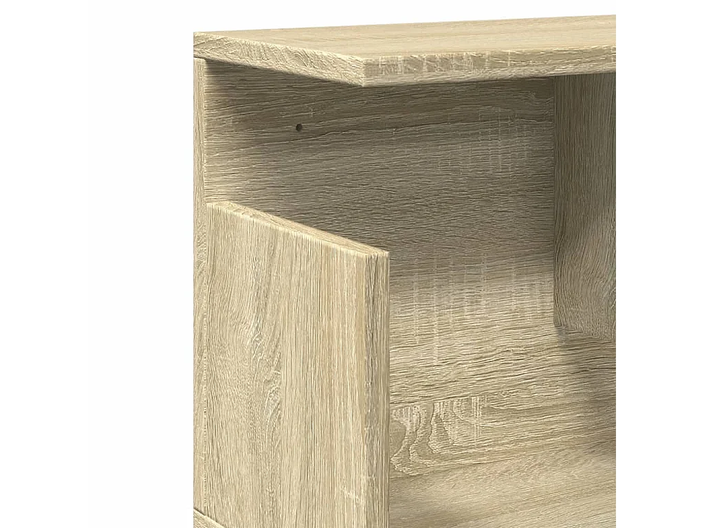 Armoire murale 100x20x30 cm chêne sonoma bois d'ingénierie