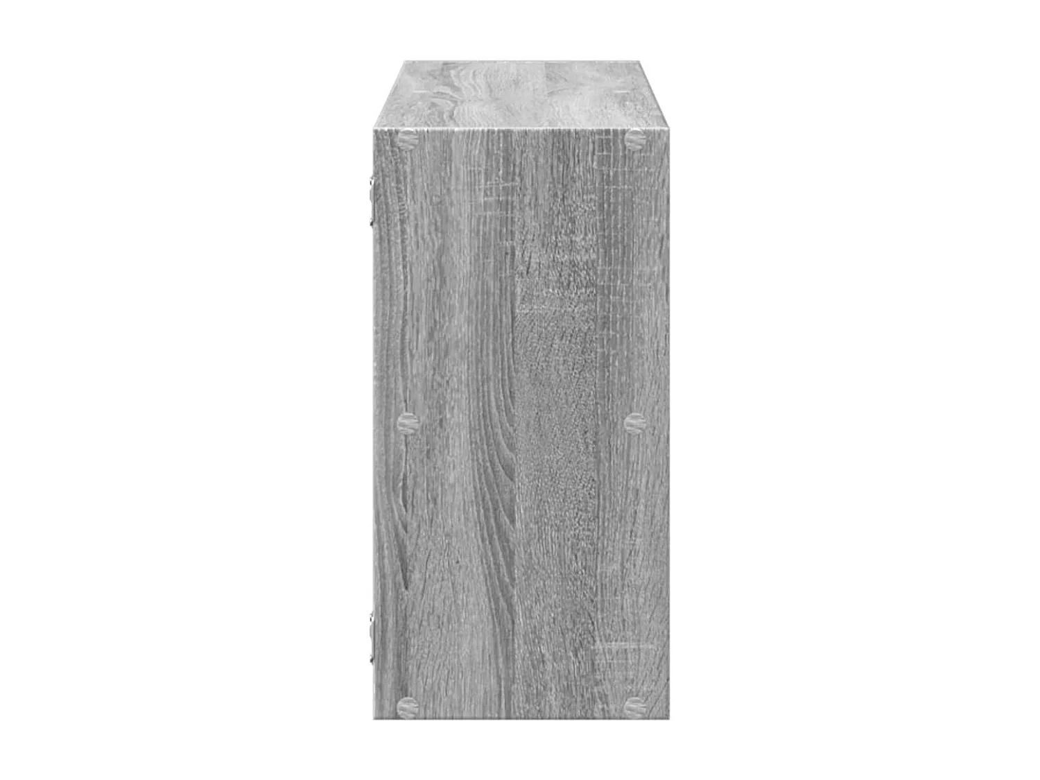 Étagère murale sonoma gris 100x25x50 cm bois ingénierie