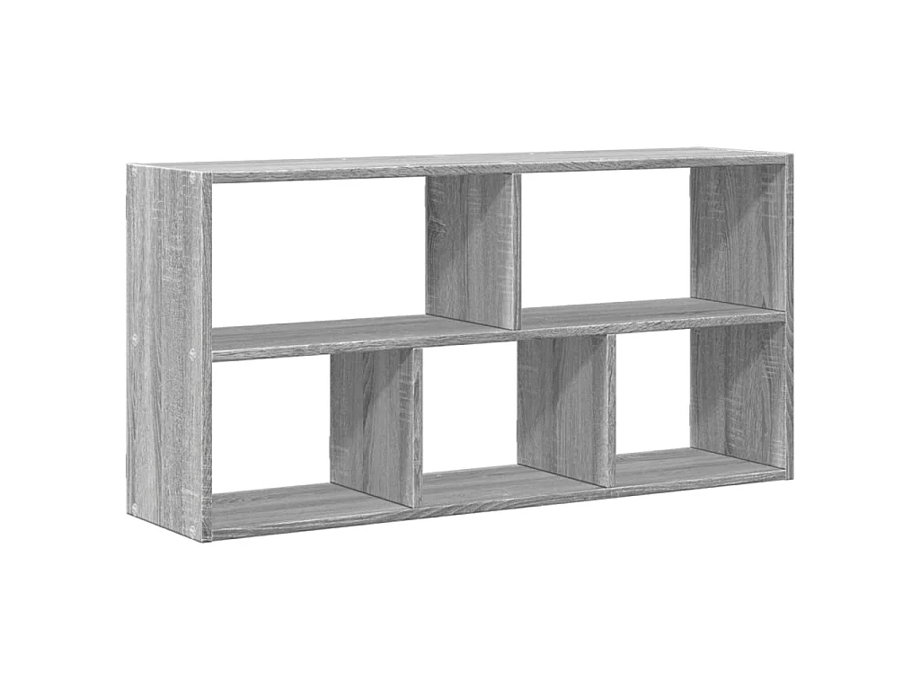 Étagère murale sonoma gris 100x25x50 cm bois ingénierie