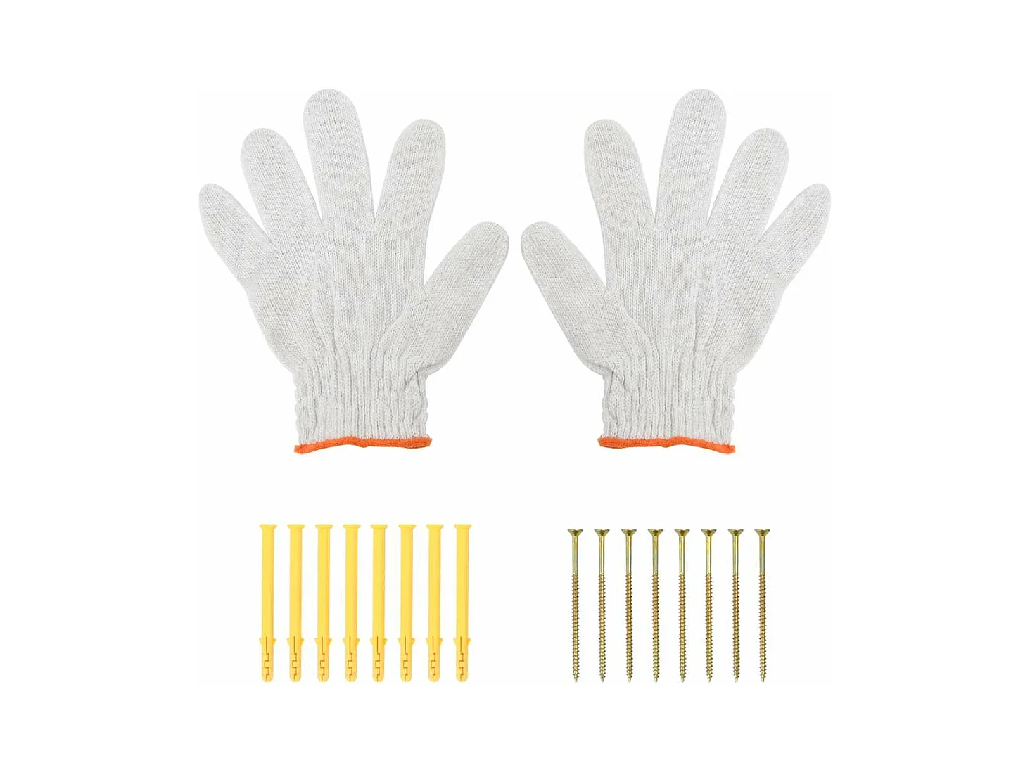 Soportes de estante 4 uds acero inoxidable plata 15x2,5x11,5 cm