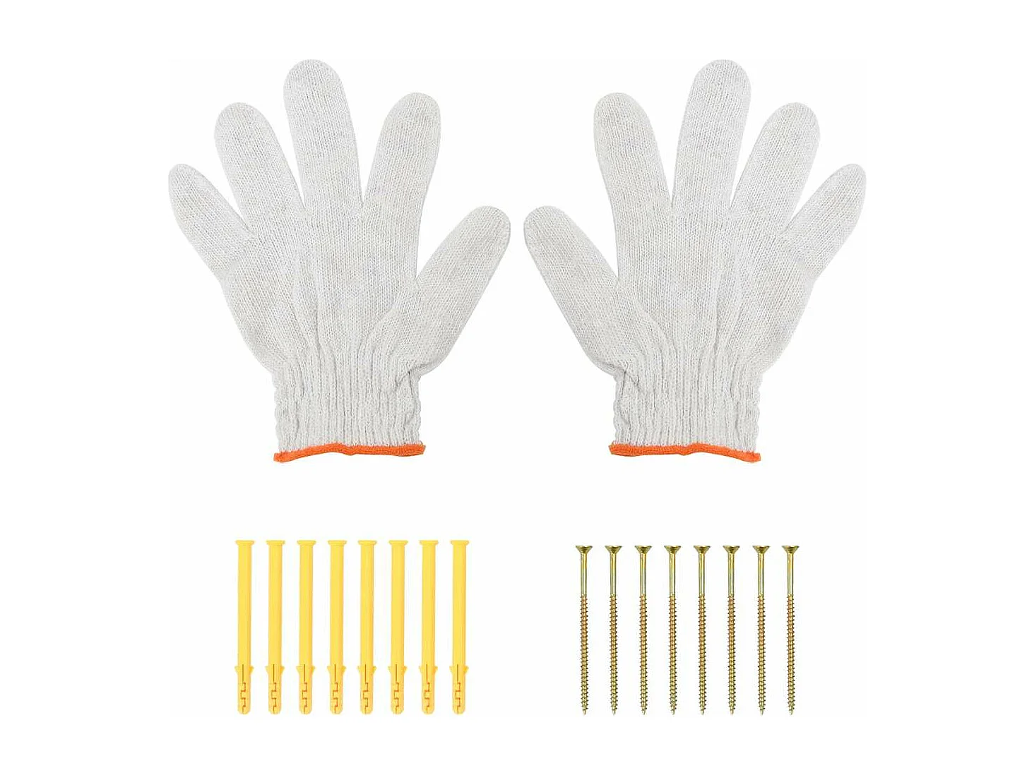 Regalträger 4 Stk. 15x2,5x11,5 cm Silbern Edelstahl