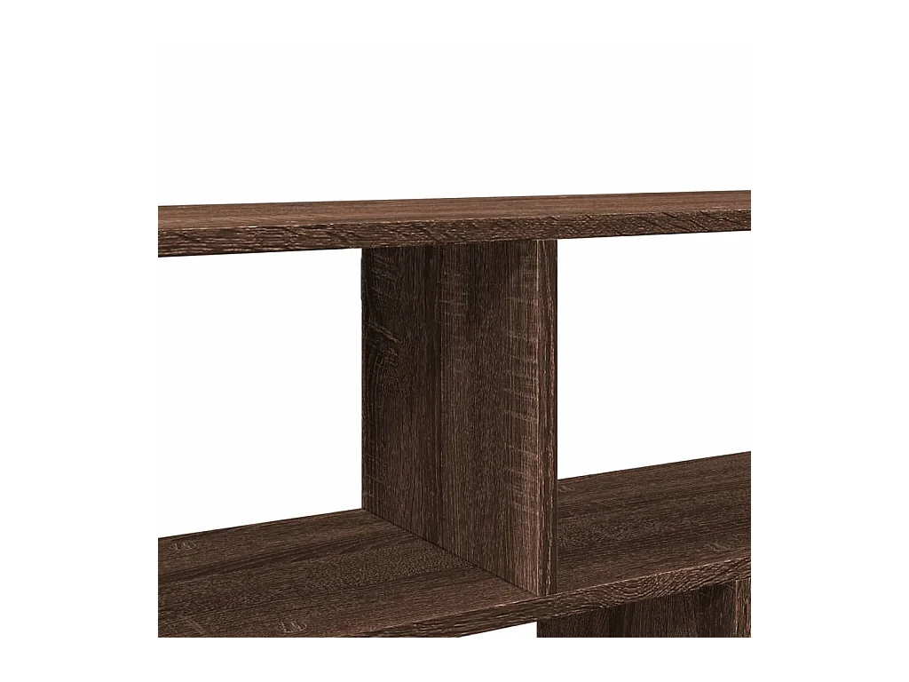 Prateleira parede 100x25x50 cm deriv. madeira carvalho castanho