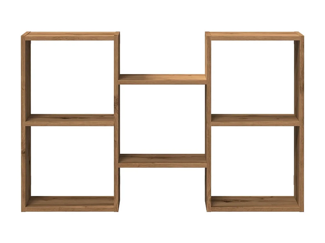 Scaffale a Parete Rovere Artigianale 96x18x60 cm in Truciolato
