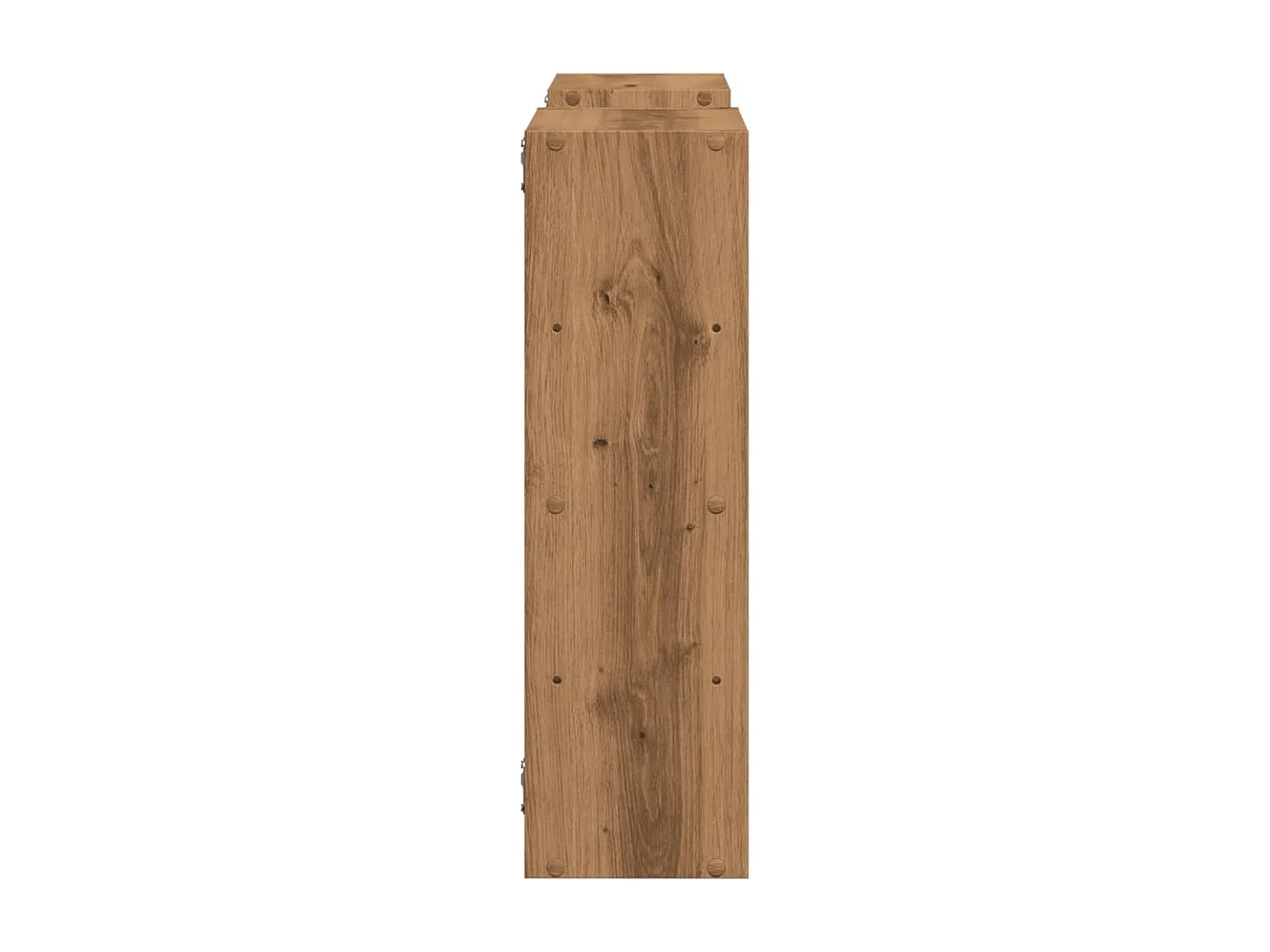 Scaffale a Parete Rovere Artigianale 96x18x60 cm in Truciolato