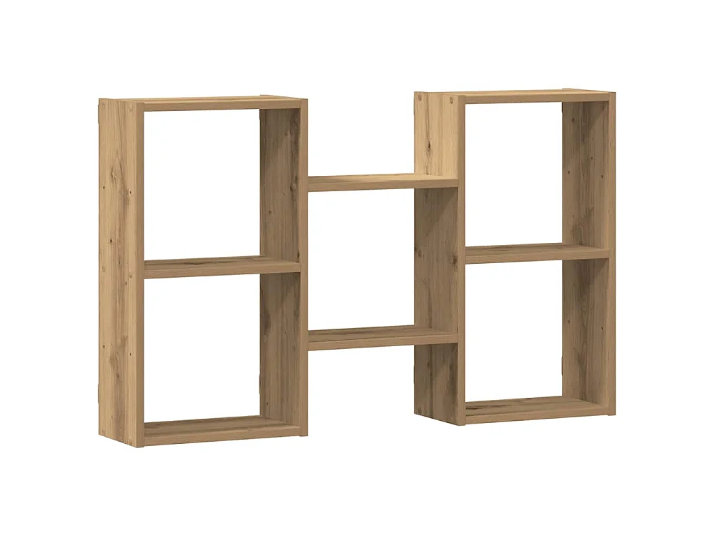 Étagère murale chêne artisanal 96x18x60 cm bois d'ingénierie