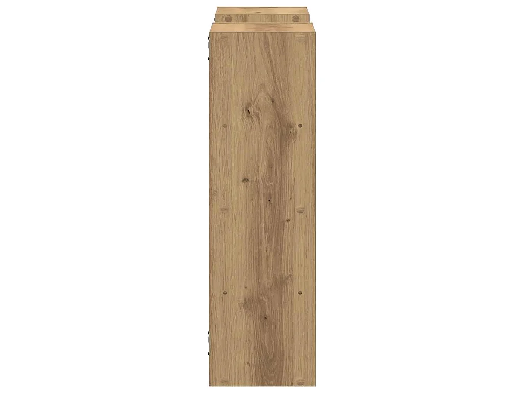 Étagère murale chêne artisanal 96x18x60 cm bois d'ingénierie