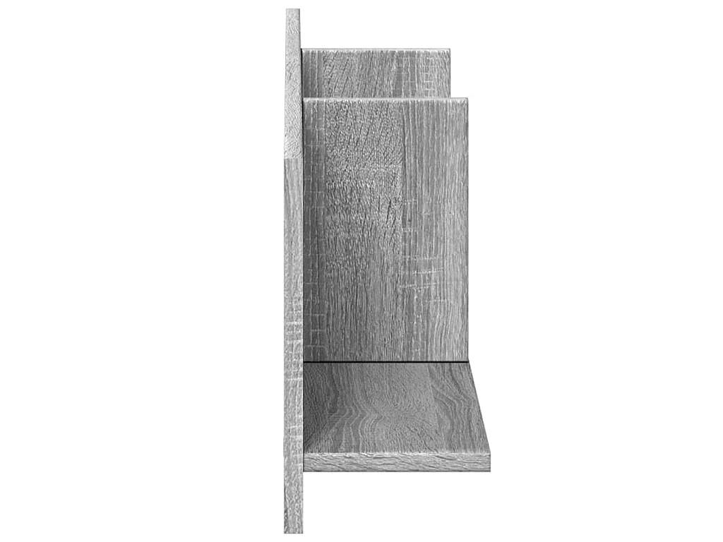 Armoire murale 100x16,5x30 cm sonoma gris bois d'ingénierie