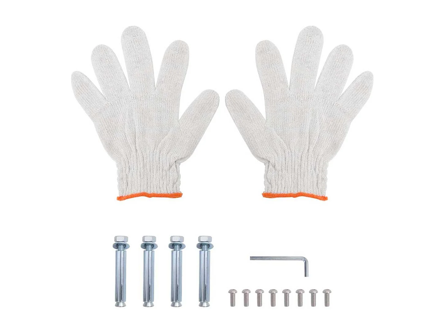 Estante de pared acero inoxidable plateado 50x30x48 cm