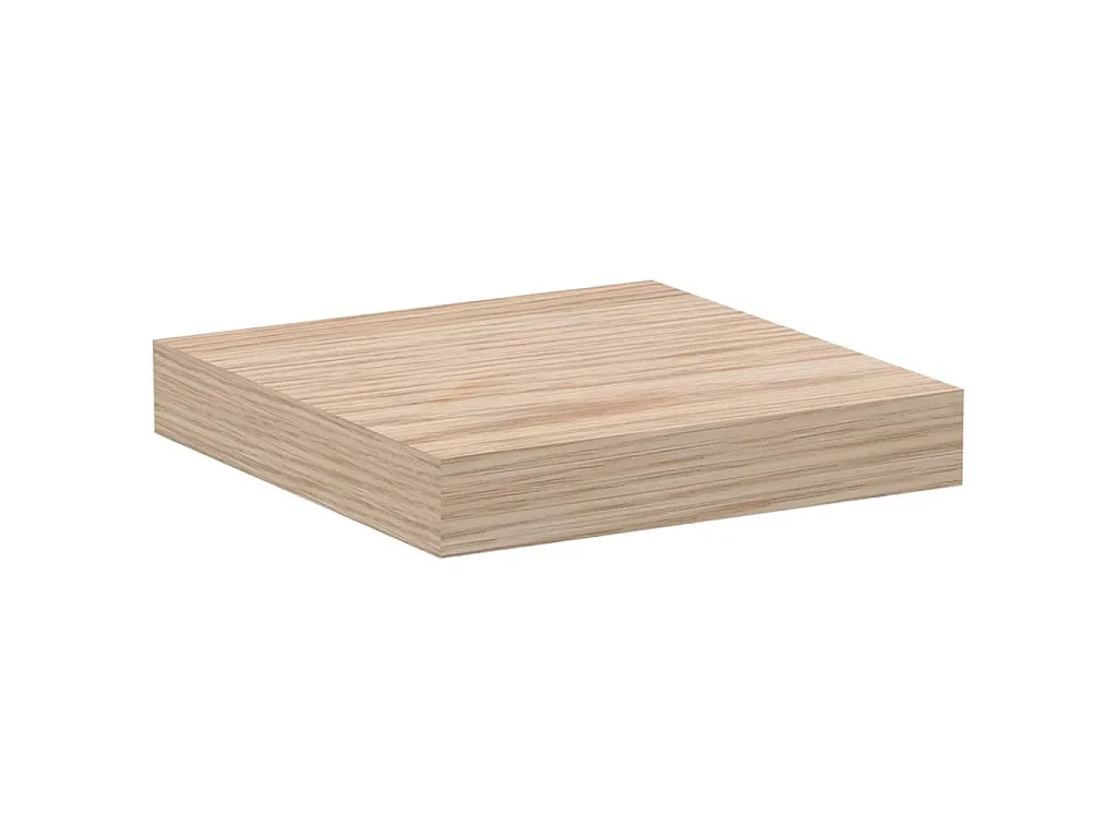 Schweberegal 23x23,5x4 cm Holzwerkstoff