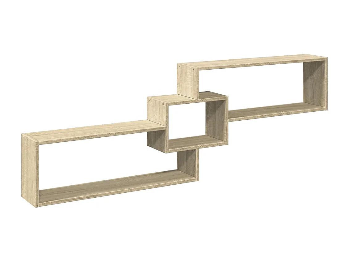 Armário de parede 158x18x53cm derivados madeira carvalho sonoma