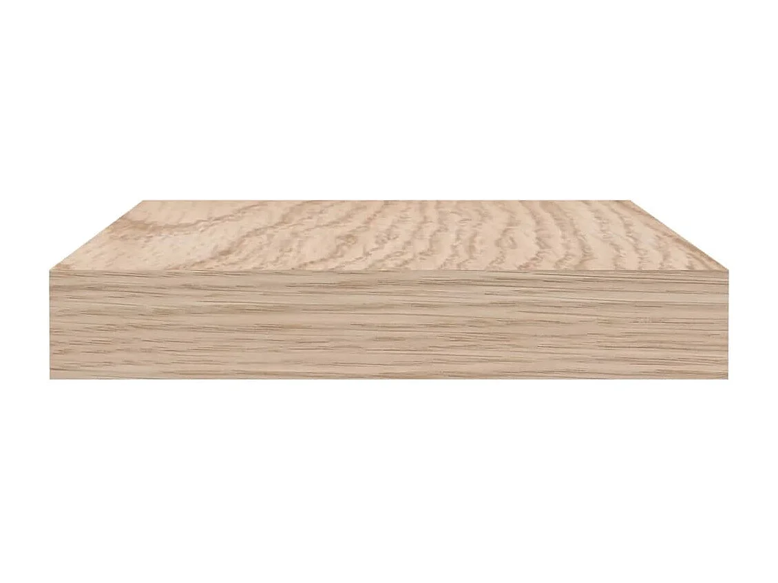 Wandschap 60x23,5x4 cm bewerkt hout