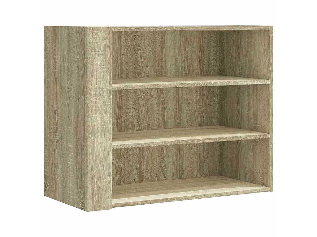 Armoire murale chêne sonoma 75x35x60 cm bois d'ingénierie