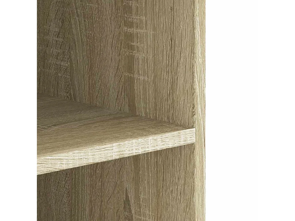 Armoire murale chêne sonoma 75x35x60 cm bois d'ingénierie