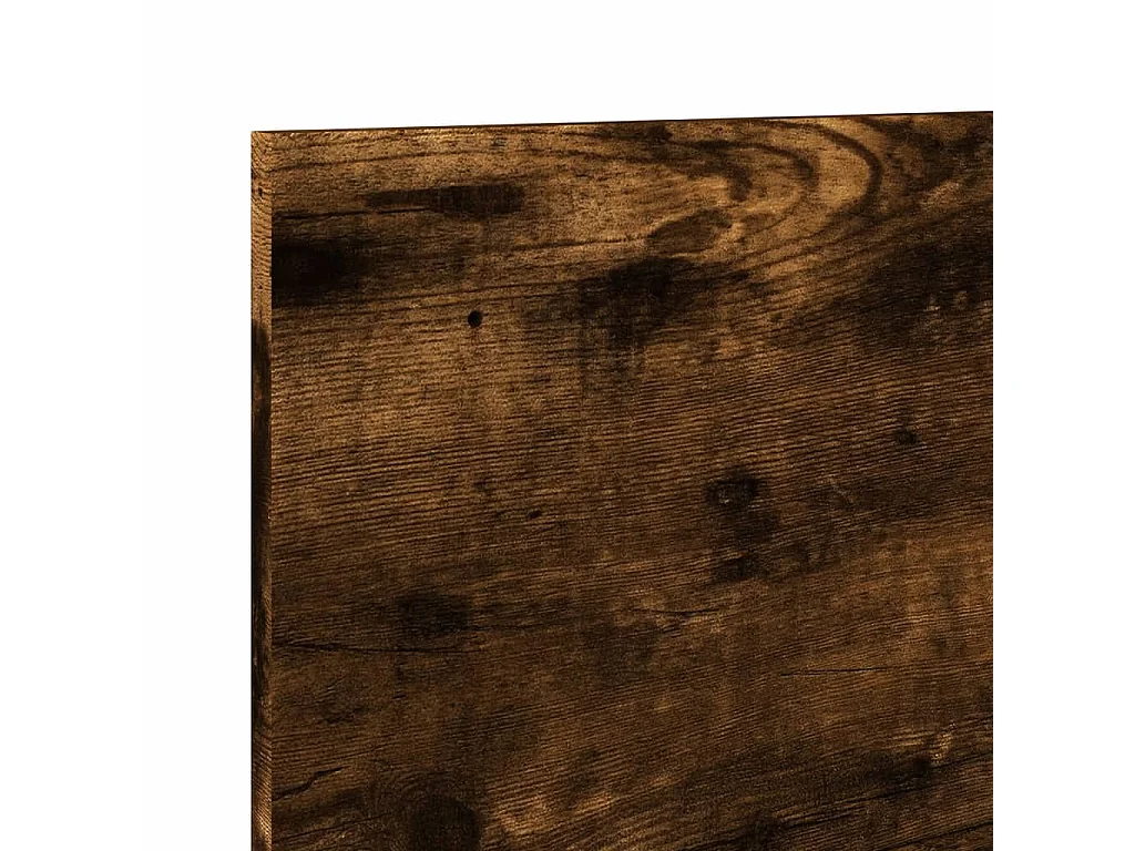 Armoire murale 100x16,5x30 cm chêne fumé bois d'ingénierie