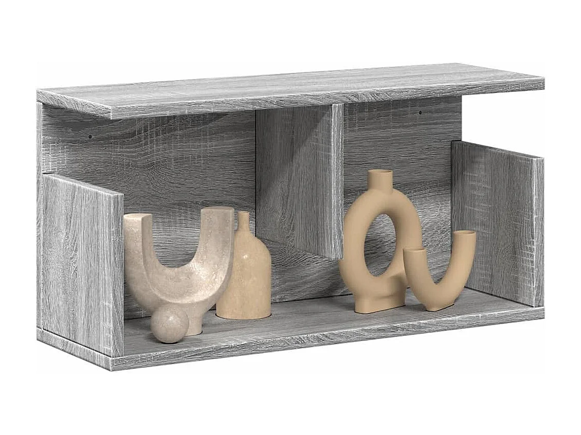 Wandschrank 60x20x30 cm Grau Sonoma Holzwerkstoff