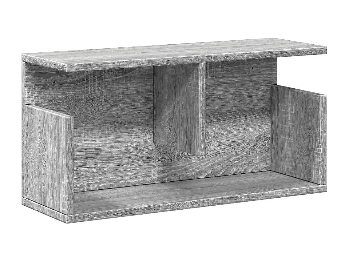 Wandschrank 60x20x30 cm Grau Sonoma Holzwerkstoff