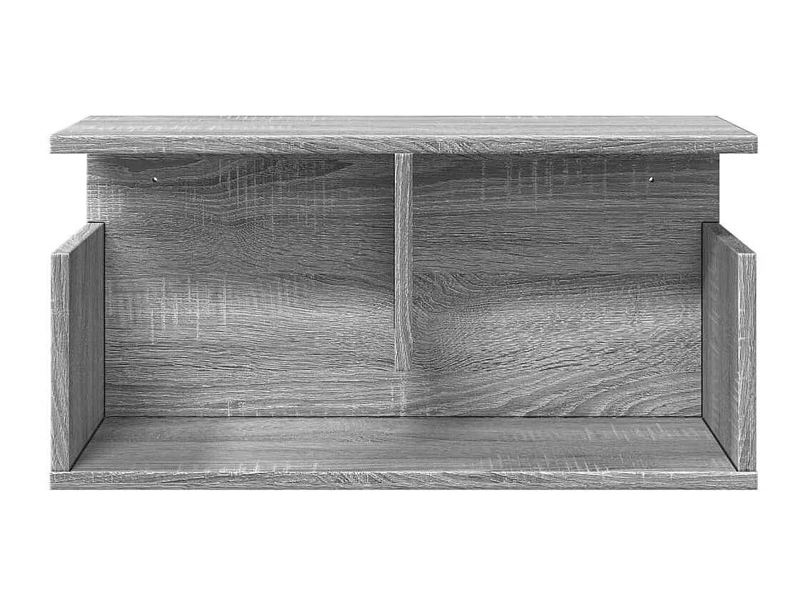 Wandschrank 60x20x30 cm Grau Sonoma Holzwerkstoff